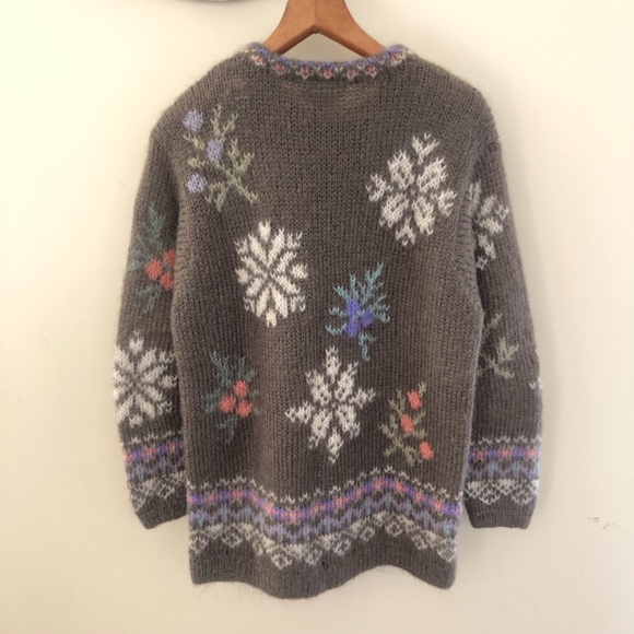 Talbots hand knit mohair sweater - Picture 5 of 5